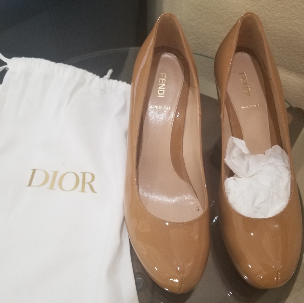 Fendi Stiletto With Build In Platforms